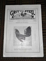 XRARE: January 1943 Grit and Steel Magazine - cock fighting game fowls - £27.91 GBP