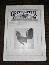 XRARE: January 1943 Grit and Steel Magazine - cock fighting game fowls - £27.56 GBP