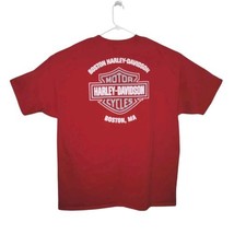 Harley Davidson Pocket T Shirt - Men&#39;s 2XL - Boston , MA - £15.67 GBP