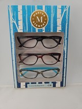 Martha stewart Designer Reading Glasses 2.50 - £18.80 GBP