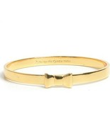 Kate Spade New York Take A Bow Gold Tone Bow Bracelet Bangle - £29.96 GBP