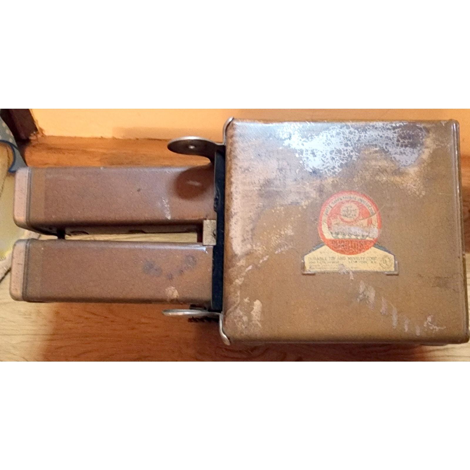 Vintage Durotone Durable Toys Uncle Sam&#39;s Movie Projector AS IS FOR PART... - $11.69
