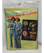 Bucilla Needlecraft Kit Denim Iron On Patches Kit 2297 - $9.62