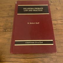 Oklahoma Probate Law And Cases R Robert Huff Chapter 29 To End West 1995 - £13.87 GBP