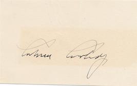 Calvin Coolidge (d. 1933) Signed Autographed Vintage 3x5 Index Card Muel... - $499.99