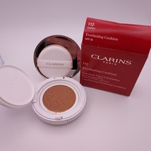 Clarins Everlasting Cushion Long Wearing  Hydrating Foundation 112 AMBER... - £7.97 GBP