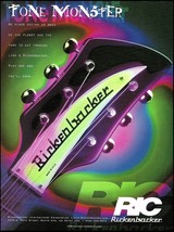 Rickenbacker Guitars 1999 Tone Monster advertisement 8 x 11 ad print - £3.31 GBP