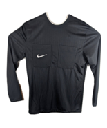 Soccer Ref 2 Pocket Shirt Nike Mens Medium Large (Slim Fit) Long Sleeve ... - £28.38 GBP