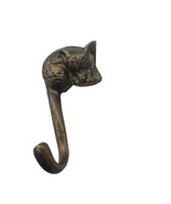FOX HEAD Hook Hanger Antique Solid Brass Wall Mount Clothes Coat Hat Hook - $708.29 MXN+
