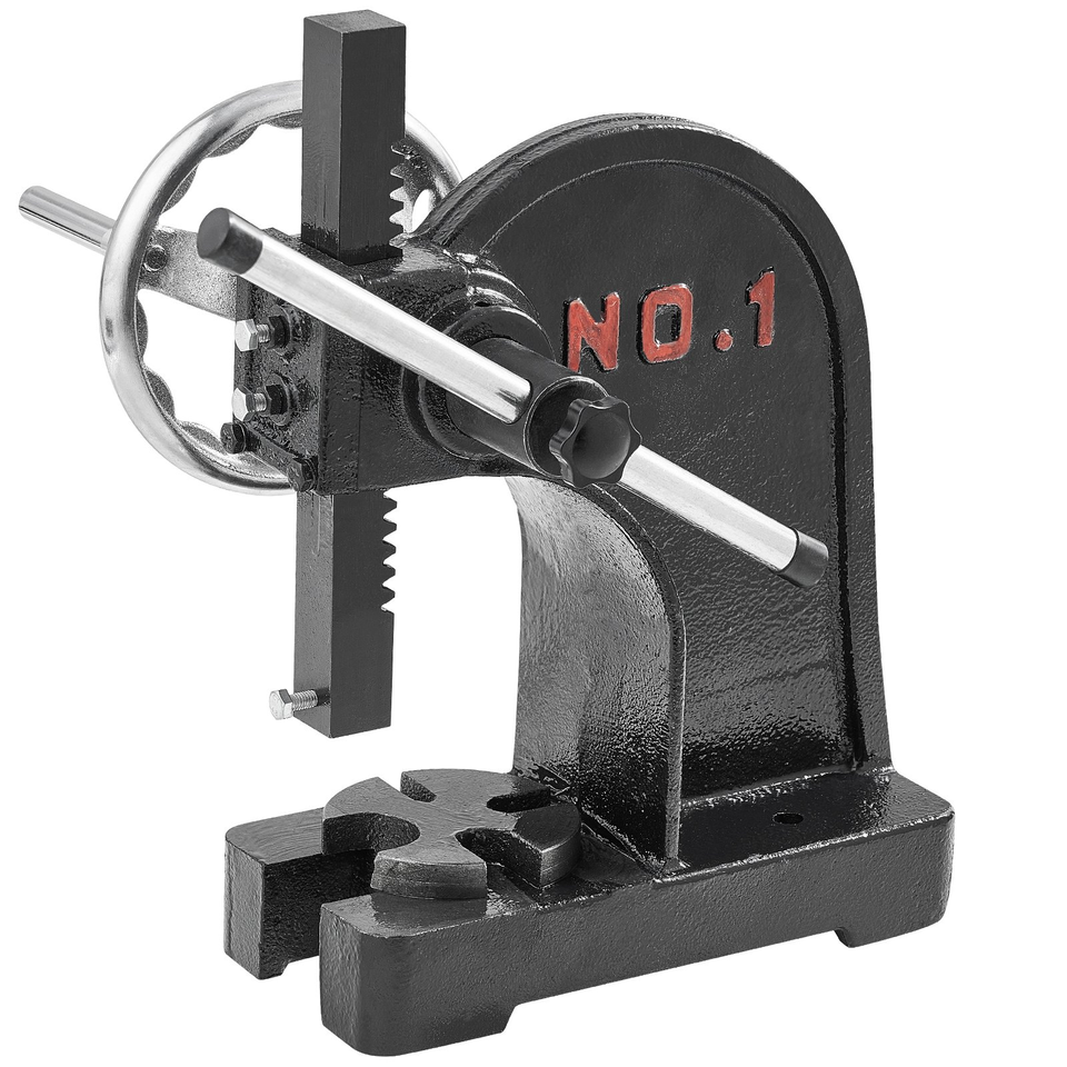VEVOR Arbor Press, 1 Ton Manual Arbor Press with Handwheel, 5.9&quot; Maximum... - £58.05 GBP