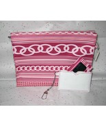 Clinique Pink Makeup Bag with Mirror and Keychain - £1.96 GBP