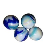 Beautiful Mix Lot  19 Vintage Glossy Solid Swirl Multicolor Marbles - $833.43 MXN