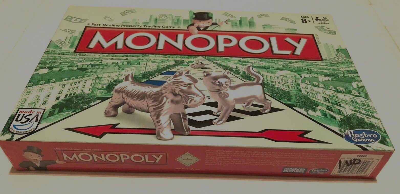 Parker Brothers Hasbro Gaming Monopoly 2014 Edition New - £26.25 GBP