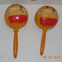 Pair of Handmade maracas Yellow - €42,15 EUR