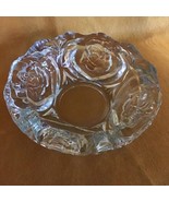 Heavy crystal glass dish/ashtray by Pasari Indonesia - £14.66 GBP