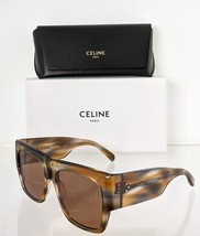 Brand New Authentic Celine Cl 40056 Eyeglasses 55E CL40056I Honey Tortoise 53mm - £171.31 GBP