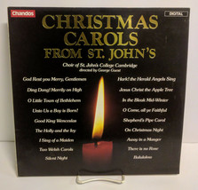 Christmas Carols From St. Johns, Chandos ABRD 1201, UK Import LP Record VG+/NM - £19.48 GBP