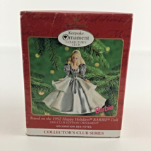 Hallmark Keepsake Ornament Barbie 2000 Club Edition 1992 Happy Holidays Vintage - £34.99 GBP