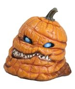 Halloween Extreme Ray Villafane Pumpkin Sculpture Spooky Grinning Skull ... - €38,40 EUR