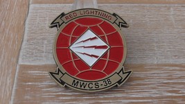 USMC MWCS-38 Marine Wing Communications Squadron CDR Challenge Coin #C918 - $538.72 MXN