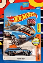 Hot Wheels Factory Set 2017 HW Digital Circuit Series #194 Tour De Fast Blue - £2.22 GBP