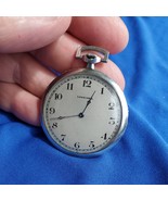 RARE FIND MAGNIFICENT LONGINES PLATINUM DIAMOND POCKET WATCH 43 MM 48 GRAMS - €3.034,44 EUR