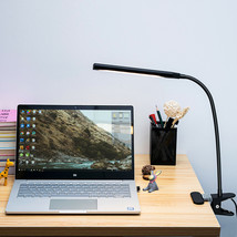 Us Flexible Gooseneck Tube Clip On Led Desk Lamp Reading Light 48 Leds For Study - £20.59 GBP
