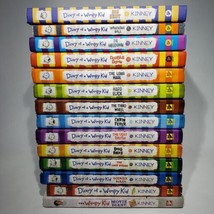 Lot of 14 Diary of a Wimpy Kid #1 -9 11 13 14 16 + Movie 12 HC 2 PB Books Kinney - £46.35 GBP