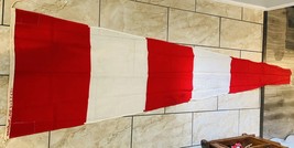 Vintage Nautical Answering Penant Code Maritime Flag - 114 1/2”L x 32” W - $1,204.28 MXN