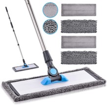 Microfiber Dust Mop for Hardwood Floors - MANGOTIME Dry Floor Mop for Floor - £25.78 GBP