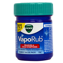 12 Pcs. Vicks Vaporub Ointment Vaporizing blocked nose cough Nasal headache 25ml - $26.79