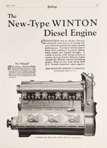 1928 Print Ad The Winton New-Type Diesel Marine Engines Cleveland,Ohio - £16.07 GBP