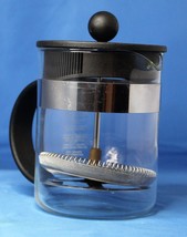French press coffee maker glass Works Great Cold Coffee or Hot - £6.58 GBP