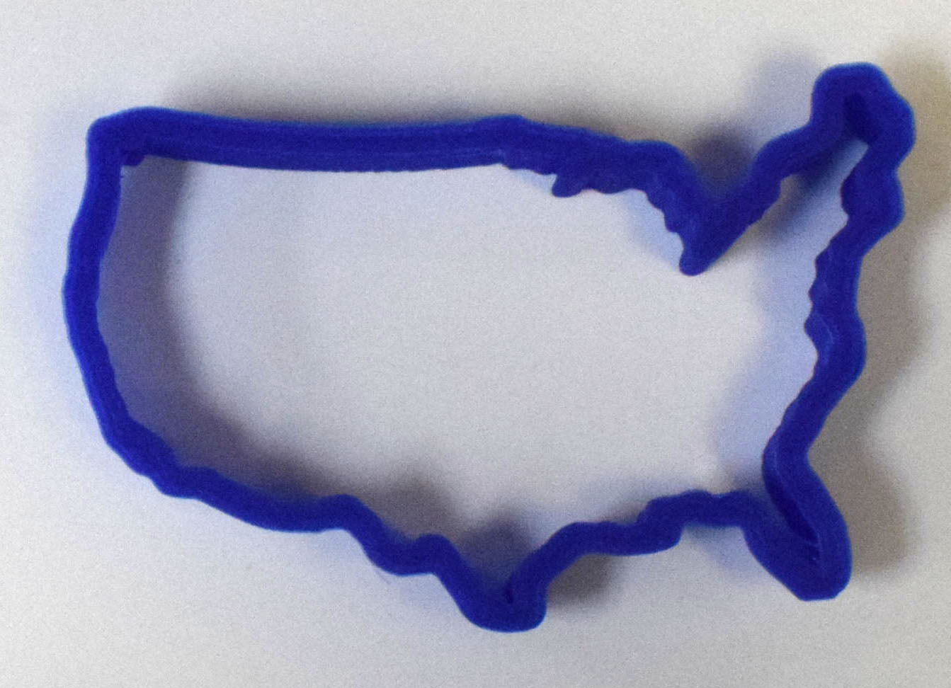United States Of America USA Map Outline Cookie Cutter 3D Printed USA PR563