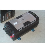 Energizer EN3000 inverter 12V 120 VAC 3000W Watt 6kW surge 6mo warranty-... - £225.98 GBP