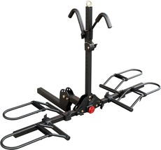 Young 2-Bike Rack Hitch Mount Platform Style for Cars Trucks SUVs Minivans, fits - £195.37 GBP