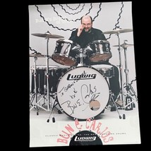 Signed Cheap Tricks  Bun E Carlos on a Ludwig  Drums Promo Poster  (17 x... - £14.80 GBP