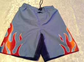 Childrens Place board shorts swimwear Boys Size 5  6 Small blue - $12.59