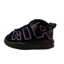 Nike Air More Uptempo Action &#39;96 Black Grape Sneaker Shoes TODDLER SIZE 6 - £31.27 GBP