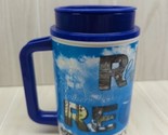 Reduce Reuse Recycle 1999 NCCU Eagles insulated plastic coffee cup trave... - $13.50