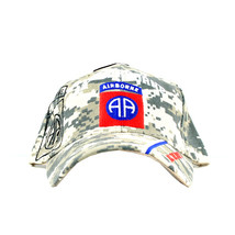 US Army 82nd Airborne Camo ball cap with shadow AA - £15.95 GBP