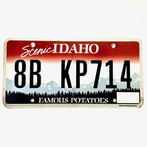 Untagged United States Idaho Bonneville County Passenger License Plate 8B KP714 - £13.13 GBP