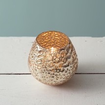 Aurelia Gold Mercury Glass Votive Holder - Vintage-Inspired Candle Holder - $37.04