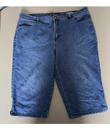 Gloria Vanderbilt Amanda Capri / Shorts Women’s 18W Blue - $458.11 MXN