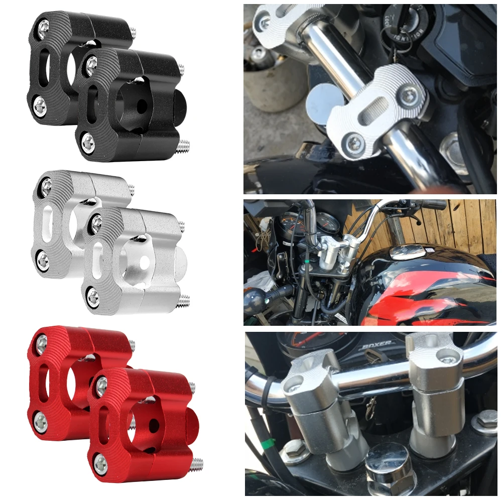 22mm 28mm Off Road Motorcycle Bar Clamps 1 Pair Motorcycle Handlebar Clamp - £11.34 GBP+
