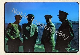 1965 Naval Officers, Alcatraz from USS Repose Ship San Francisco 35mm Slide - £3.49 GBP