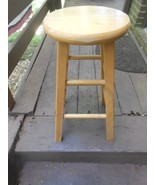 Great Natural Wood Bar Stool...29&quot; height - $29.29