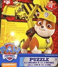 Paw Patrol Rubble Puzzle Tin Box 24 piece new - £4.99 GBP