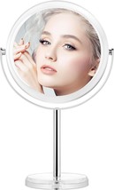 Personal Makeup Mirrors For Home And Office: 20X Magnifying Desk Mirror, 8-Inch - £30.85 GBP