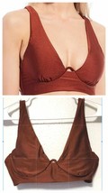 Chelsea and Violet Underwire Bralette Swim Bikini Top Size XL NEW - $49.00